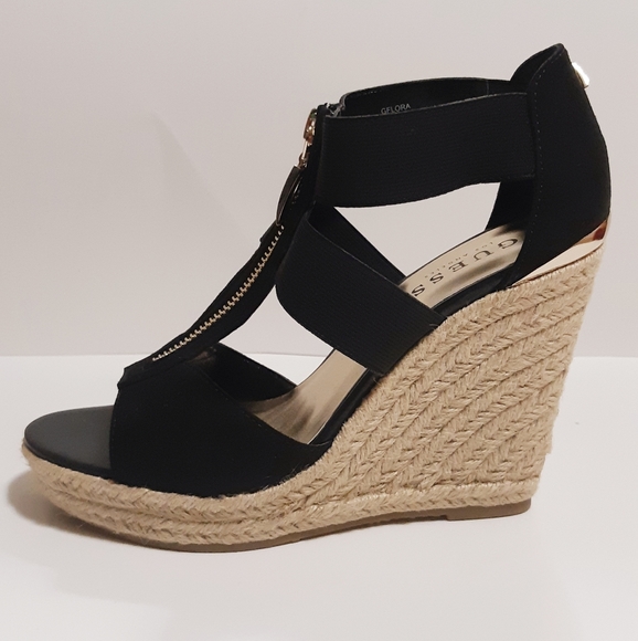 GUESS "Lora" zip-front espadrille - Picture 5 of 8